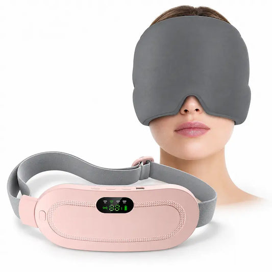 Pack Bienestar Térmico 2 en 1 – Cinturón Calor + Masaje y Gorro Frío/Calor 360°