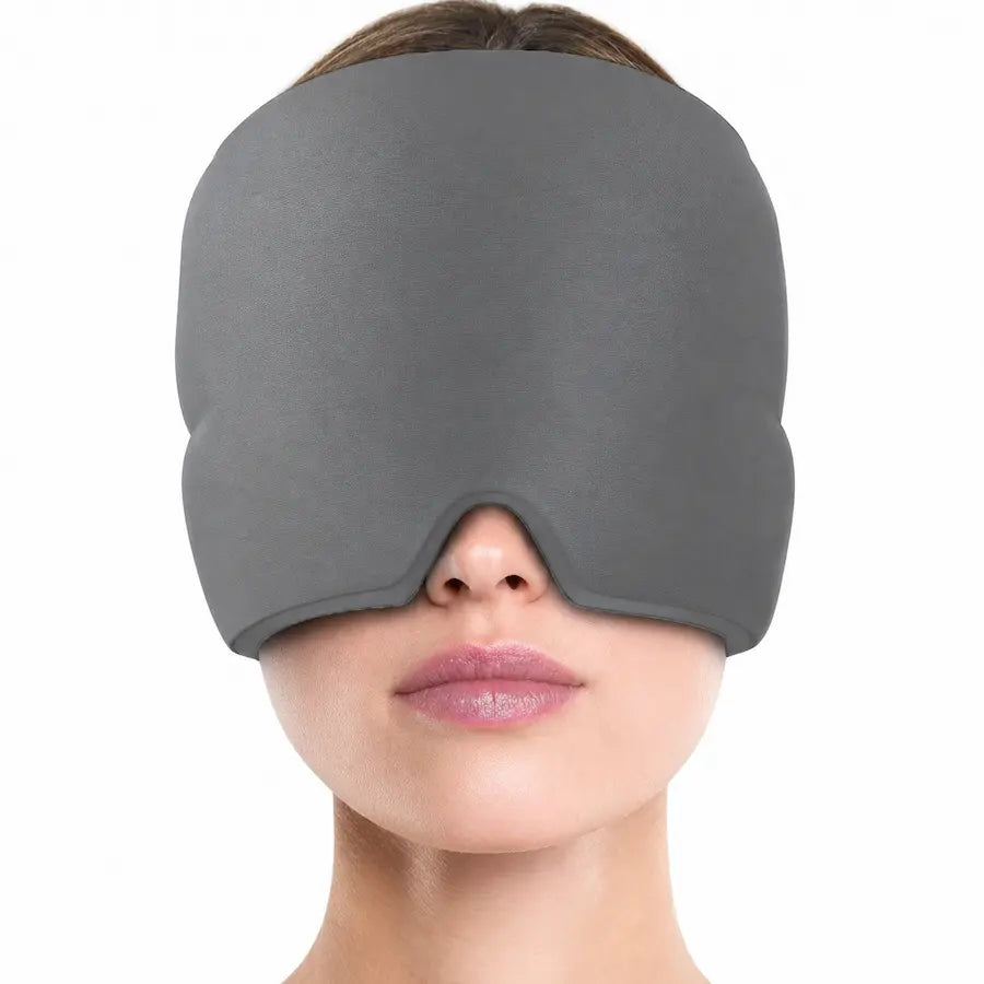 Pack Bienestar Térmico 2 en 1 – Cinturón Calor + Masaje y Gorro Frío/Calor 360°