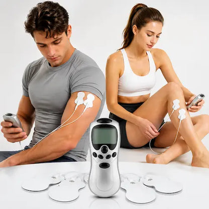 Electroestimulador TENS Digital con 4 Electrodos