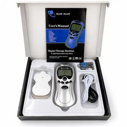 Electroestimulador TENS Digital con 4 Electrodos