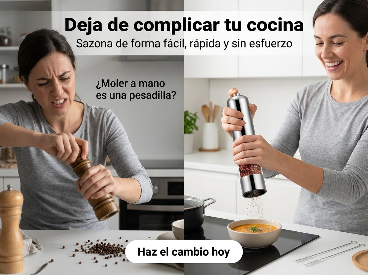 SpiceMaster – Pimentero Eléctrico Acero Inoxidable
