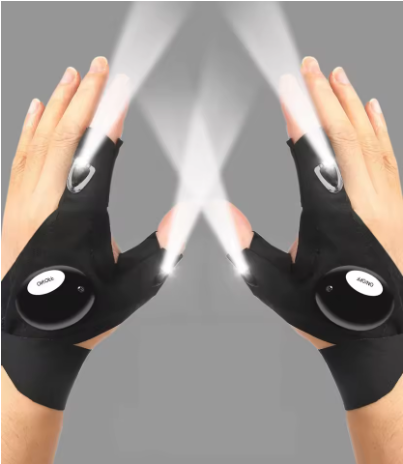 Guantes LED NightGrip™ – Ilumina sin Soltar Nada