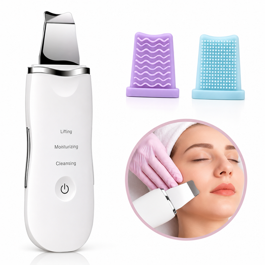 Paleta Ultrasónica Facial para Limpieza y Skincare